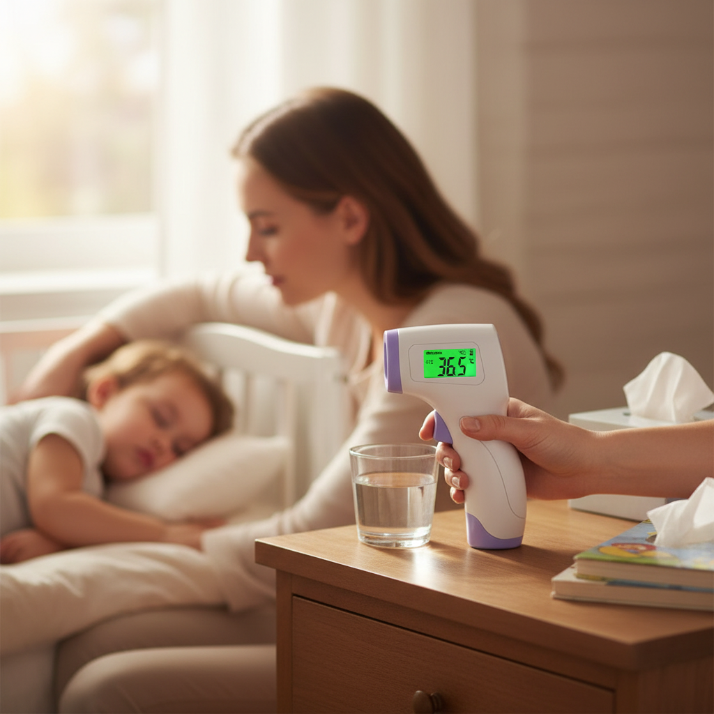 Infrared Forehead Thermometer - Non-Contact Digital