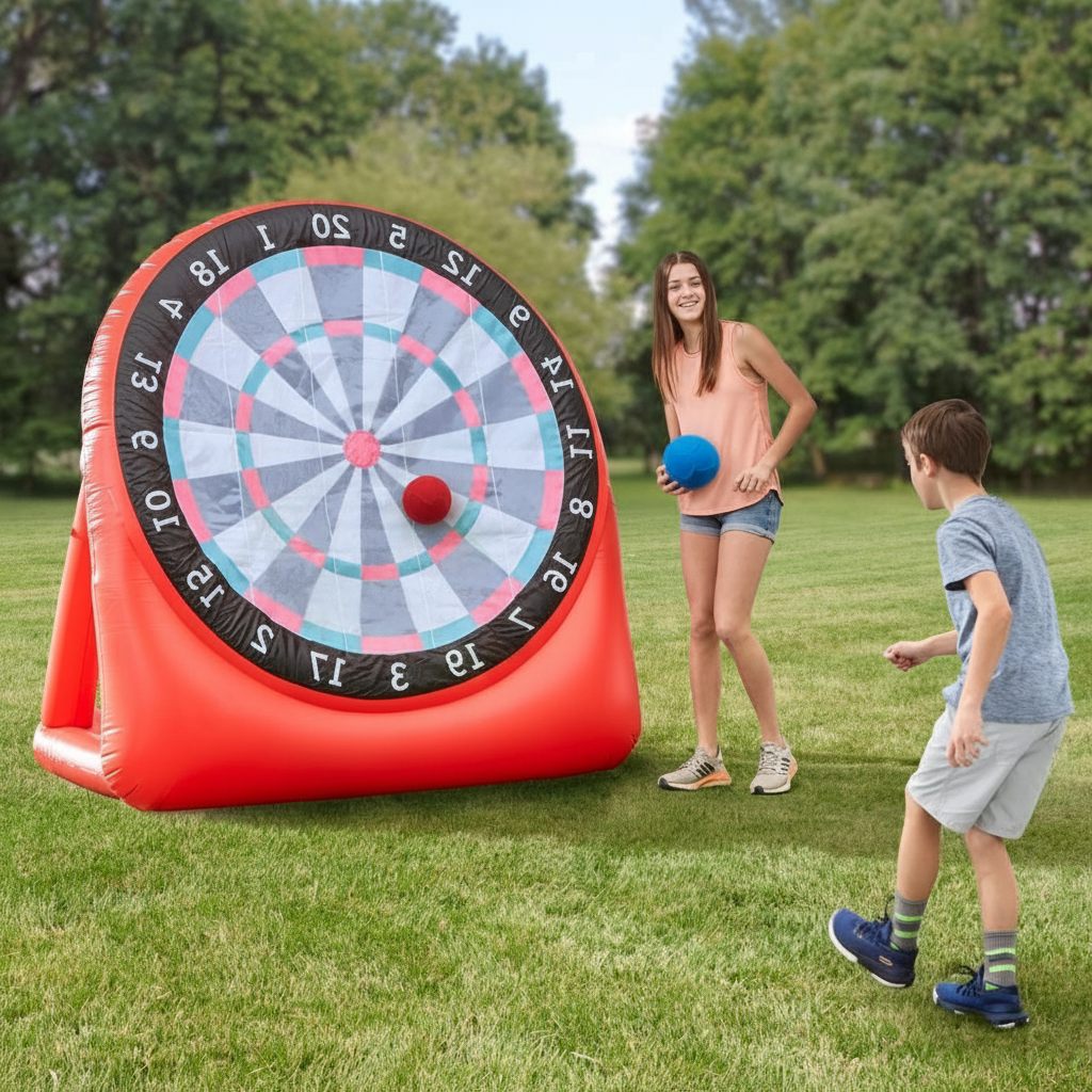 7ft Giant Inflatable Soccer Dartboard Game