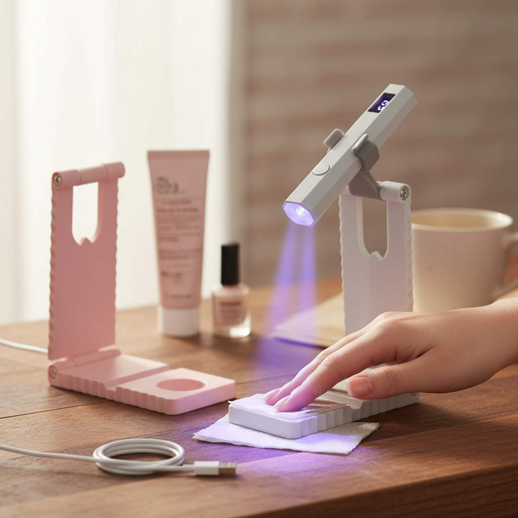 Portable LED Nail Lamp - Professional Gel Manicure