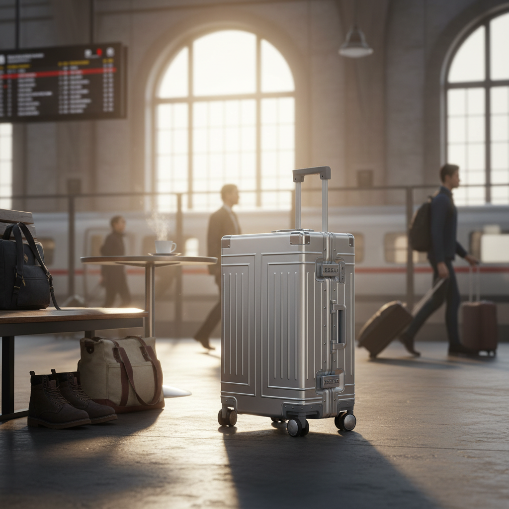 24-Inch Magnesium Alloy Luggage with Wheels