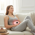 Heating Pad for Period Pain Relief with Vibration
