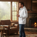 Men's Cotton Hoodie | Classic Comfort Sweatshirt
