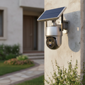 360° Solar Outdoor Security Camera with Motion Detection