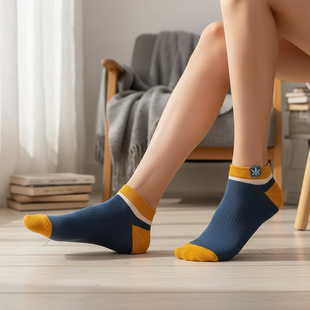 Men's Low Cut Ankle Socks - 20 Pairs Cotton Moisture Wicking