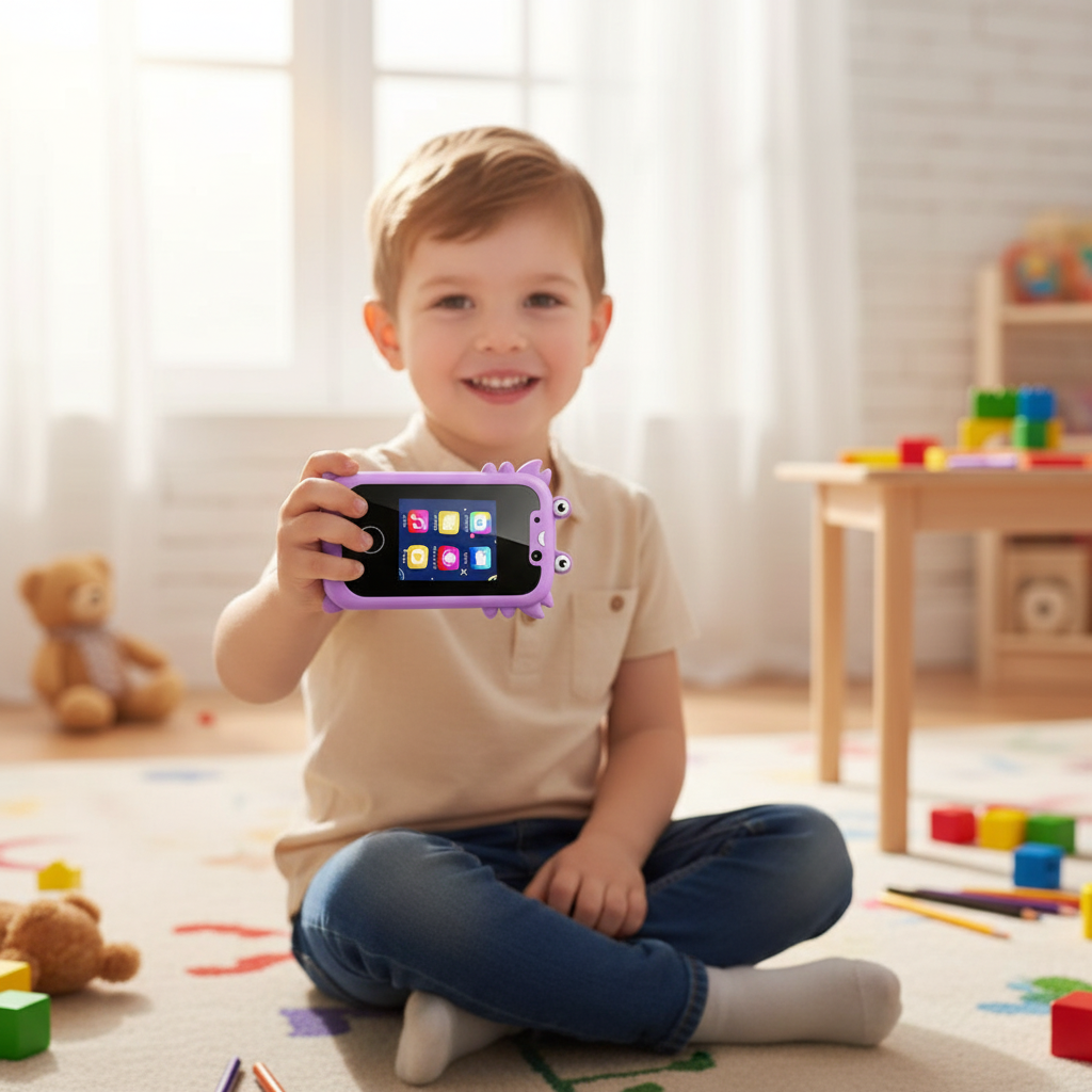 Kids Smart Phone Learning Toy with Touchscreen
