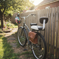 Bicycle Luggage Rack with Padded Seat