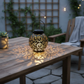Solar LED Pendant Light - Weatherproof Garden Lighting