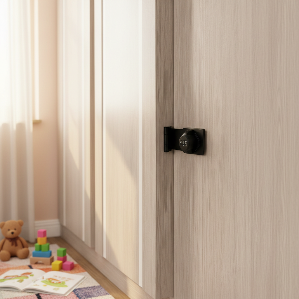Keyless Numeric Door Lock - Mechanical Code Entry