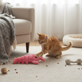 Electric Jumping Shrimp Pet Toy