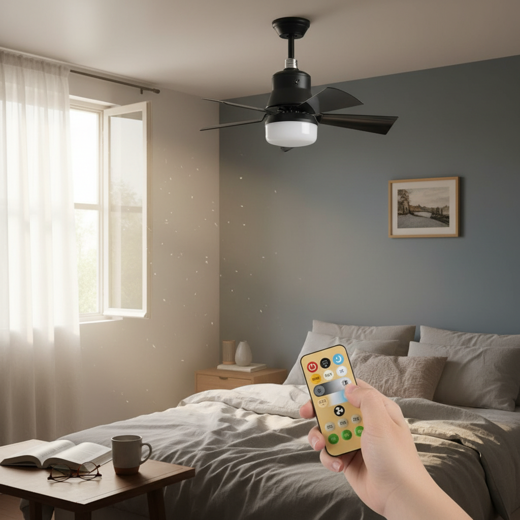 LED Ceiling Fan with Remote Control