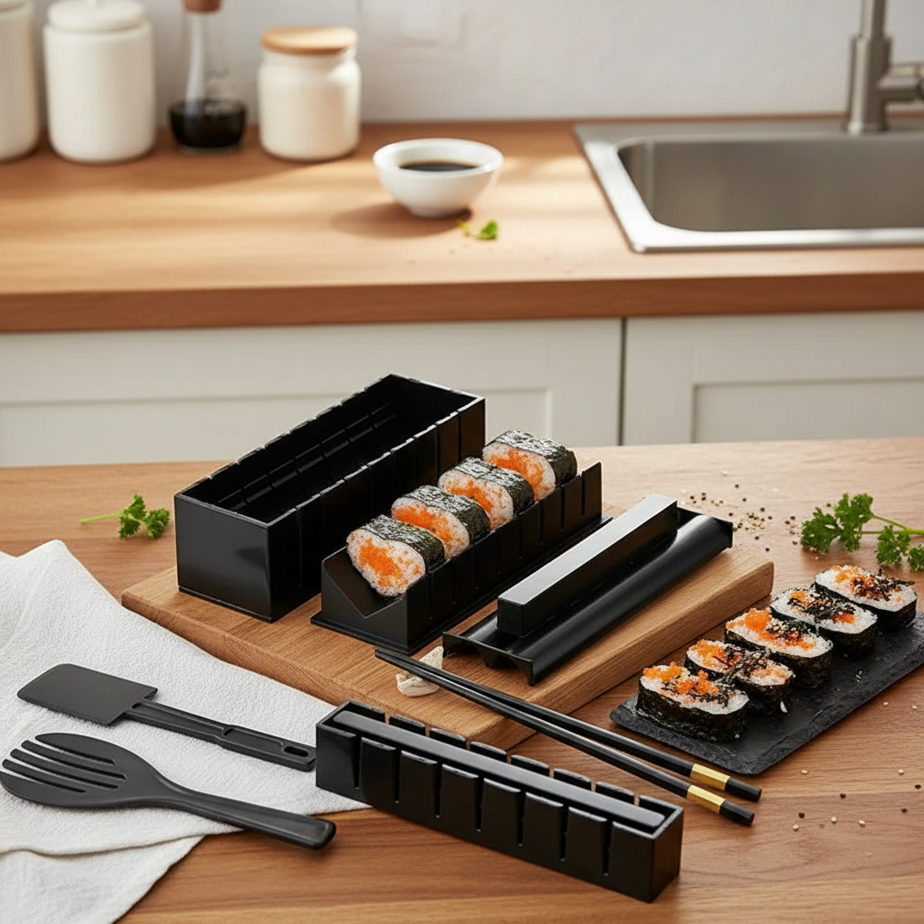 Sushi Mold Set – Easy Roll Maker & Cutter Kit