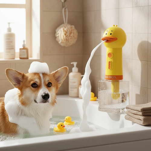 Automatic Pet Foam Shampoo Dispenser