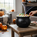 Witch Cauldron Halloween Candy Bowl