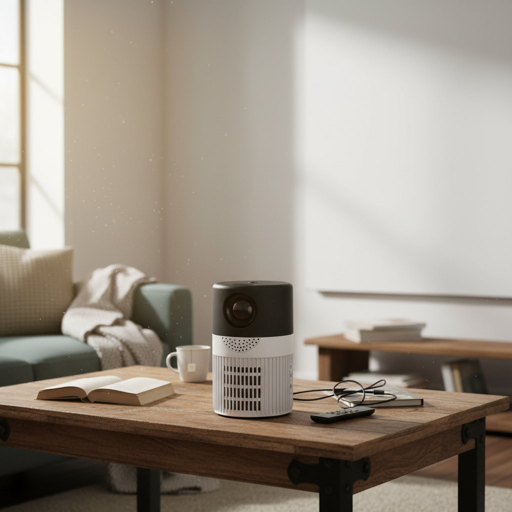Portable Mini LED Projector for Home & Outdoor Movies
