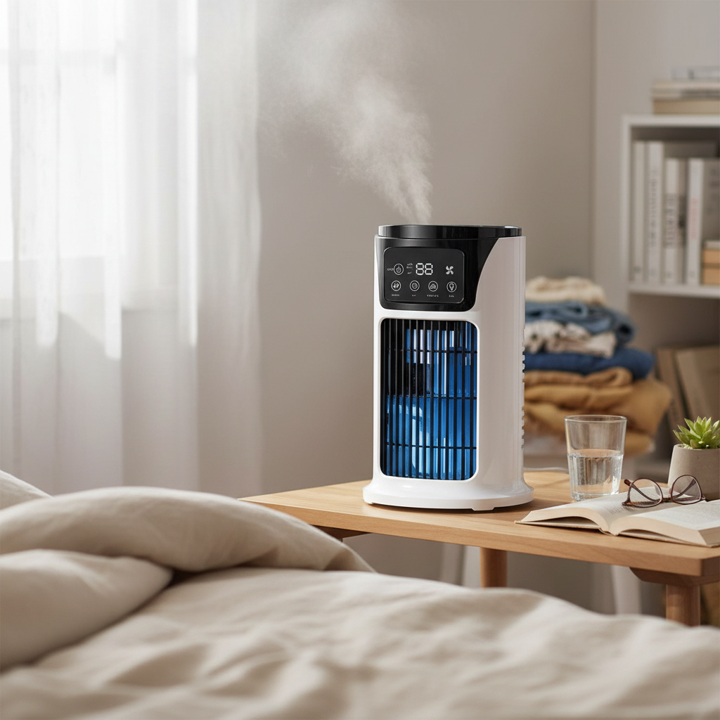 Portable Room Air Conditioner with Humidifier