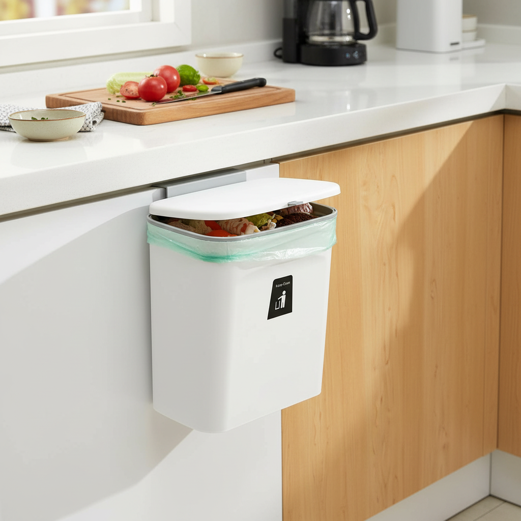 2.4 Gallon Kitchen Compost Bin | Counter & Under Sink
