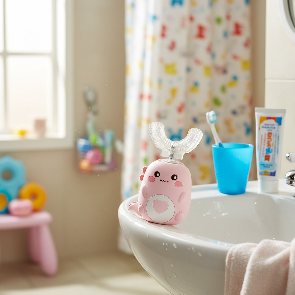 Kids Sonic Electric Toothbrush U-Shape 360°