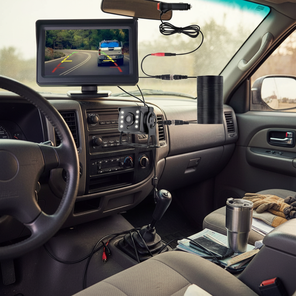 Wireless Reverse Camera for Cars & Trucks