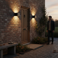 Motion Sensor Wall Light with Remote Control