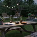 Rechargeable LED Table Lamp with Touch Dimming