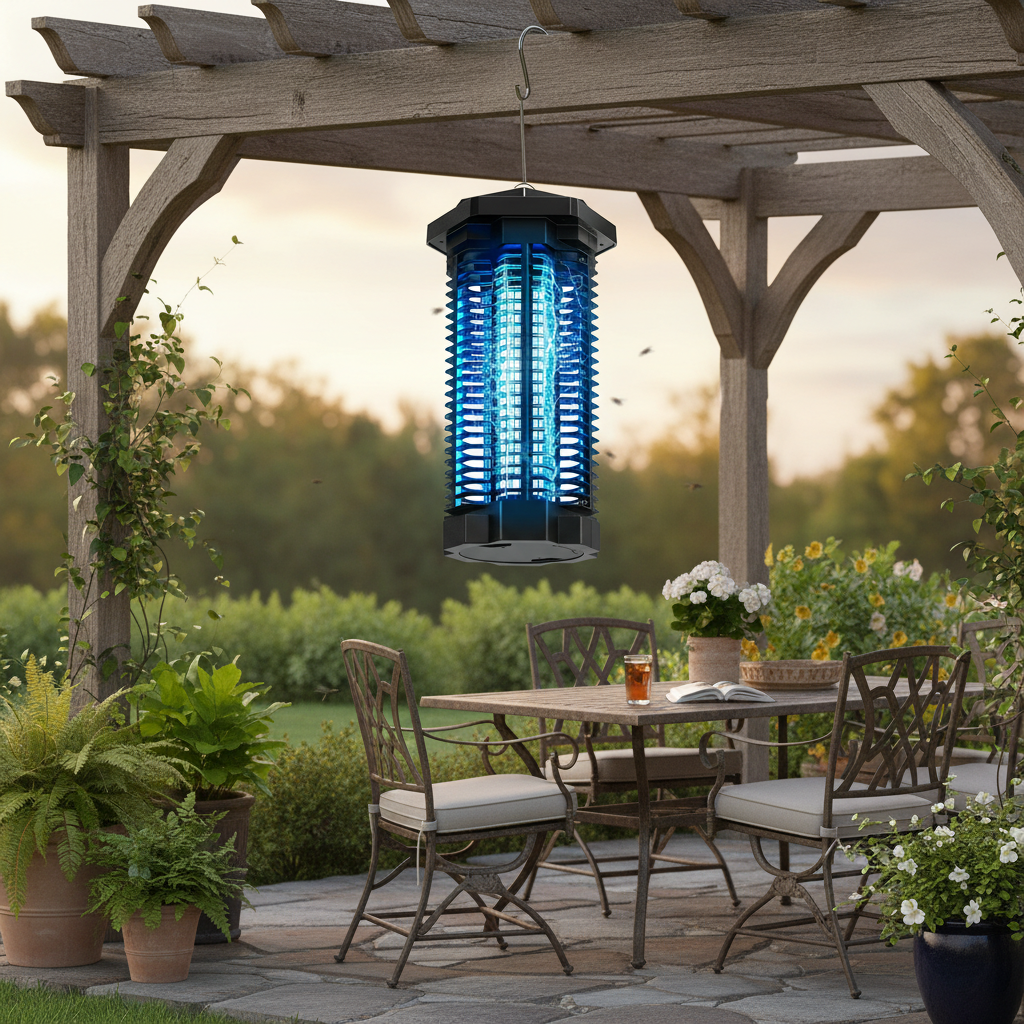 Electric Bug Zapper Light with UV Attraction
