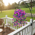 UV Resistant Artificial Morning Glory Hanging Flowers