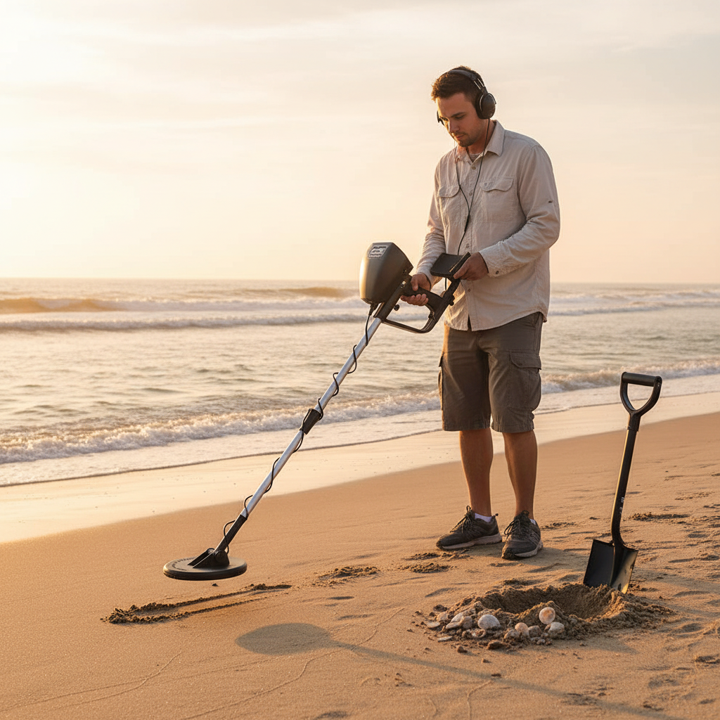 Professional Metal Detector with HD Display