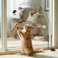 Interactive Bird Toy for Cats - Suction Cup Window Toy
