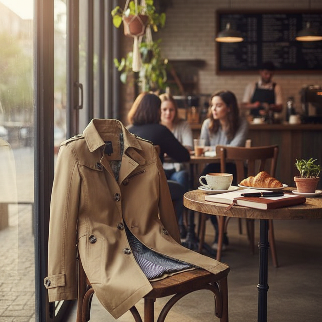 Men's Classic Trench Coat