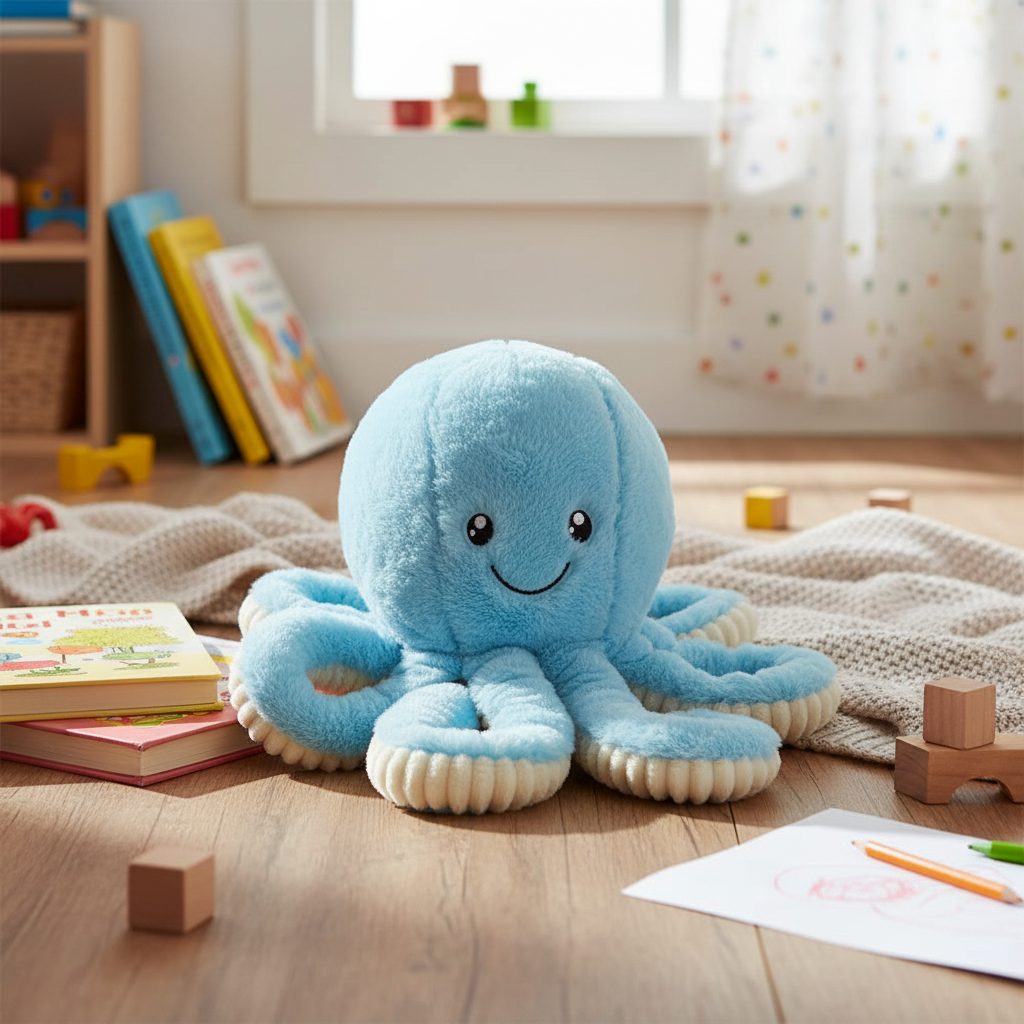 Giant Octopus Plush Pillow Stuffed Animal