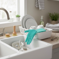 Silicone Dishwashing Gloves with Scrubbers