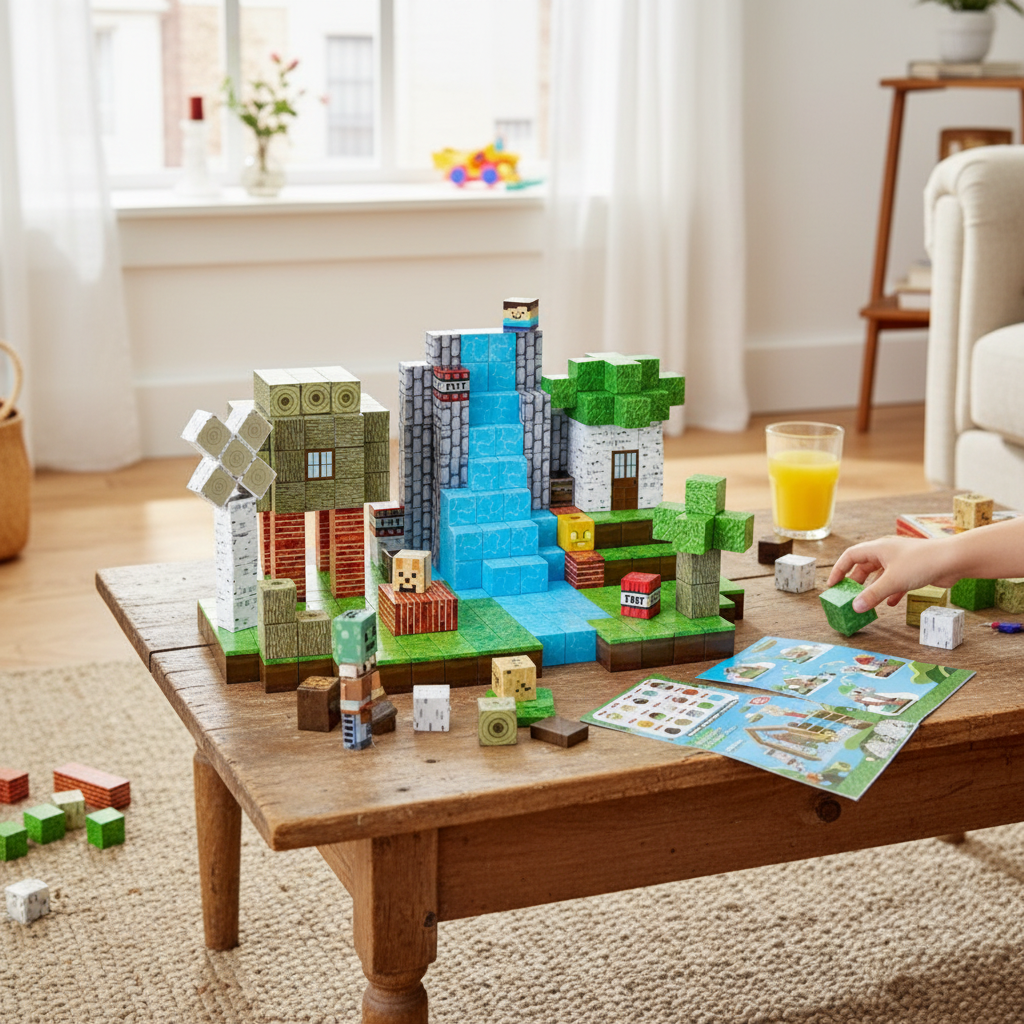 Magnetic Building Blocks Set - 100 Pieces STEM Toy
