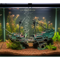 Large Shipwreck Aquarium Decoration - 24cm