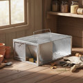Reusable Mouse Trap Metal Cage - Single Door