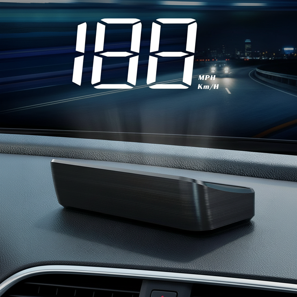 Car HUD Digital Speedometer with GPS