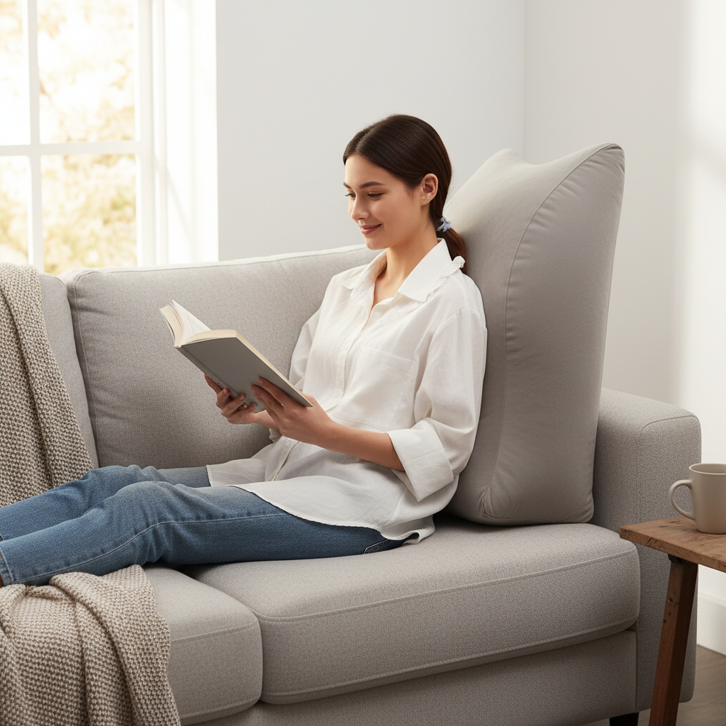 Inflatable Leg Support Wedge Pillow by AtlasBay