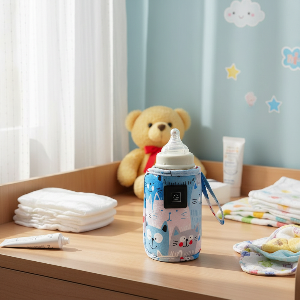 Portable USB Baby Bottle Warmer for Travel
