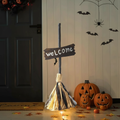 Animated Witch Broomstick with Lights and Sound