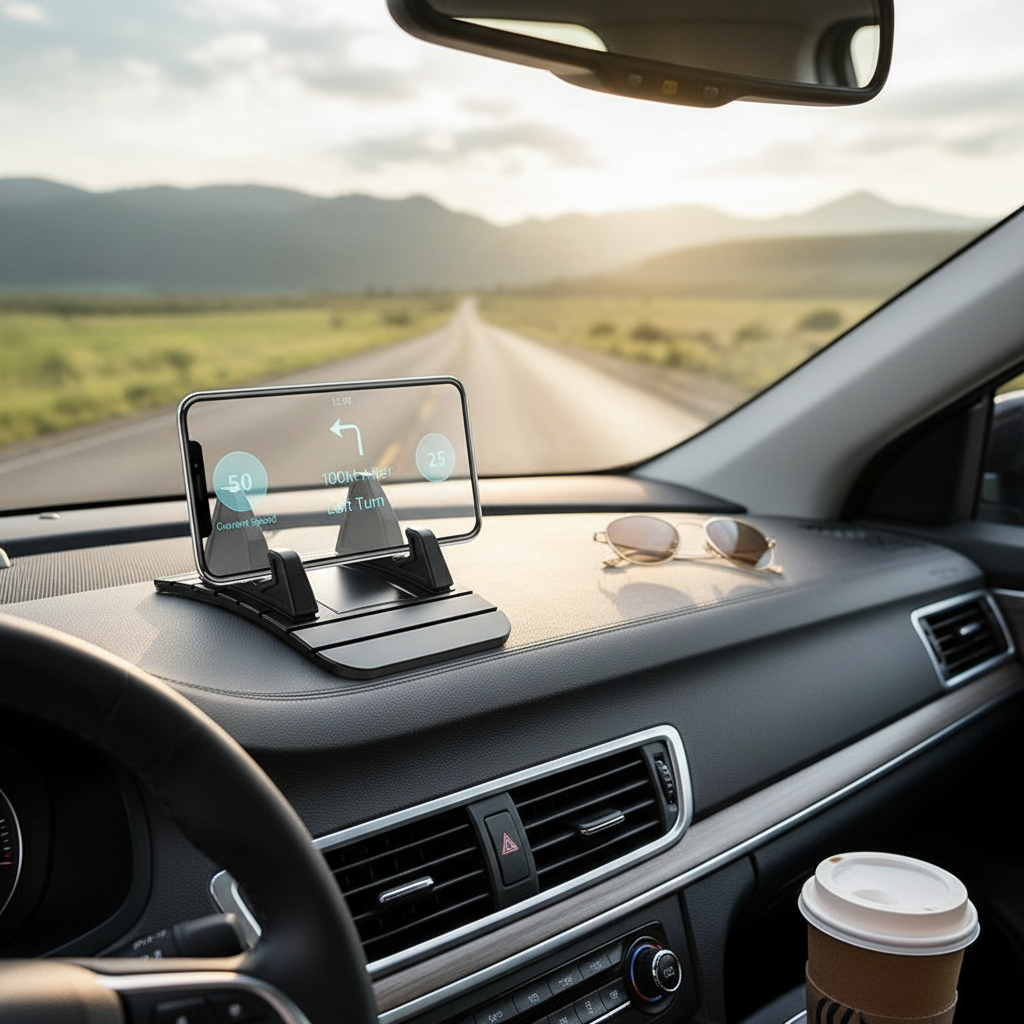 Car Phone Holder with Non-Slip Suction Cup