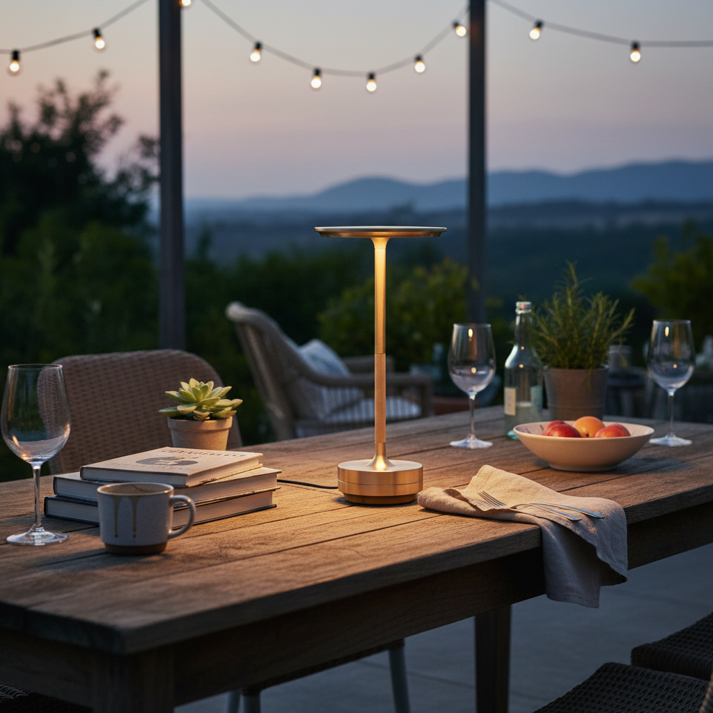 Bailey Table Lamp - Modern Touch Control Design