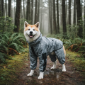 Waterproof Dog Raincoat with Reflective Strips
