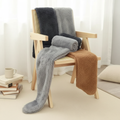 Cozy Fleece Winter Socks - Long Warm Leg Warmers