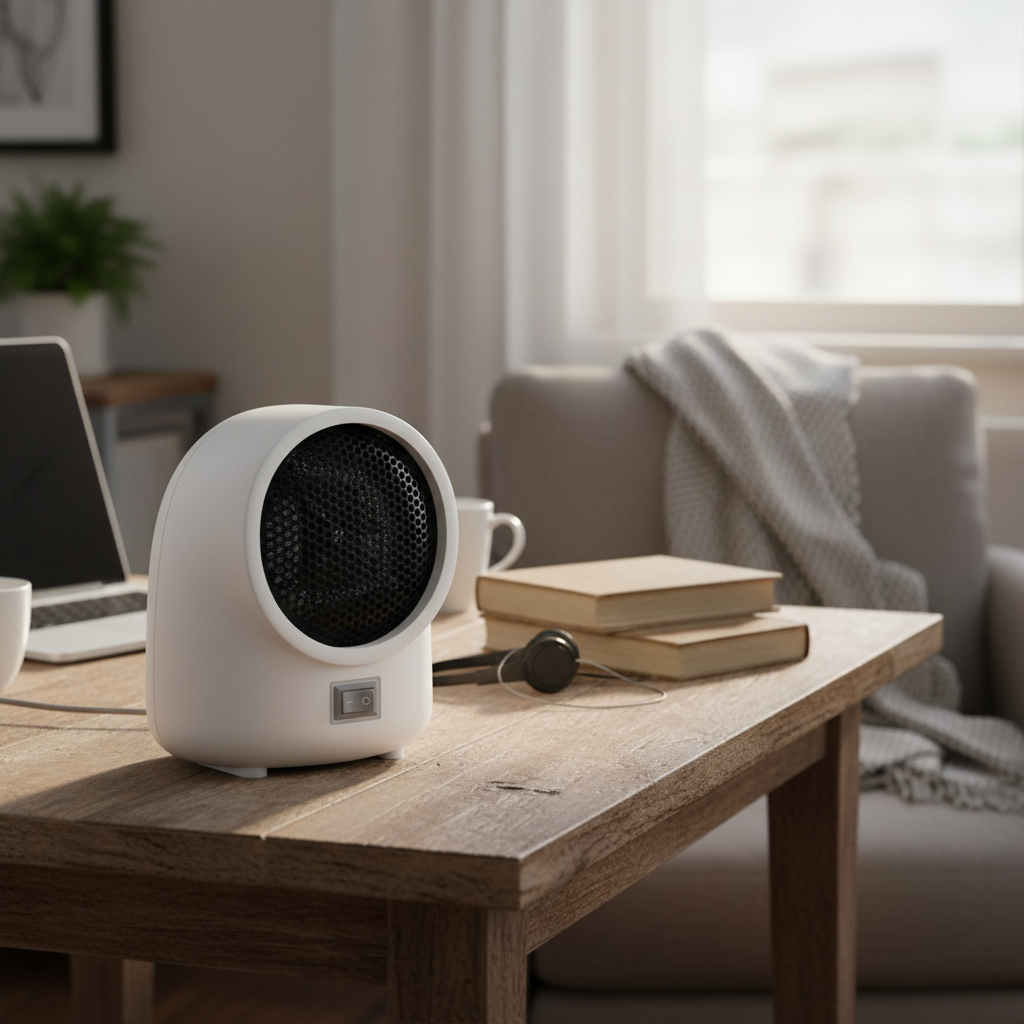 Mini Heater for Home - Compact 350W Portable Space Heater