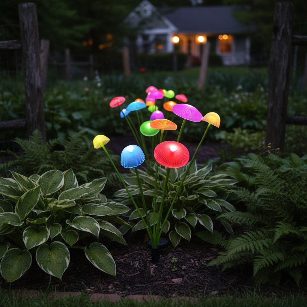 Solar Jellyfish Lights for Outdoor Gardens