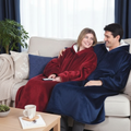 Oversized Blanket Sweater with Fleece Lining