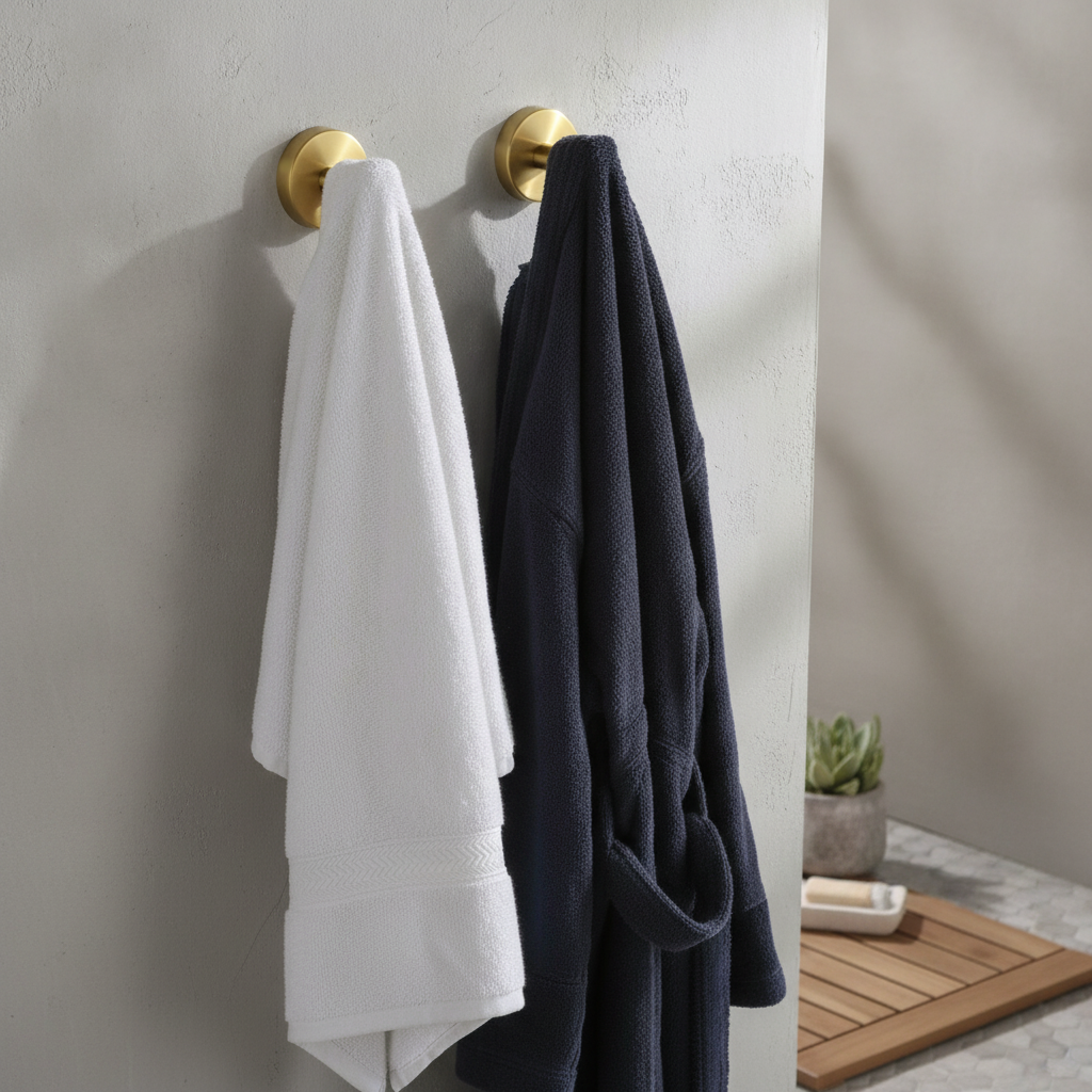 Twist-Lock Suction Cup Hooks for Glass & Tile
