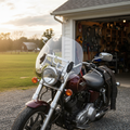 Motorcycle Windshield Extension - Wind Deflector