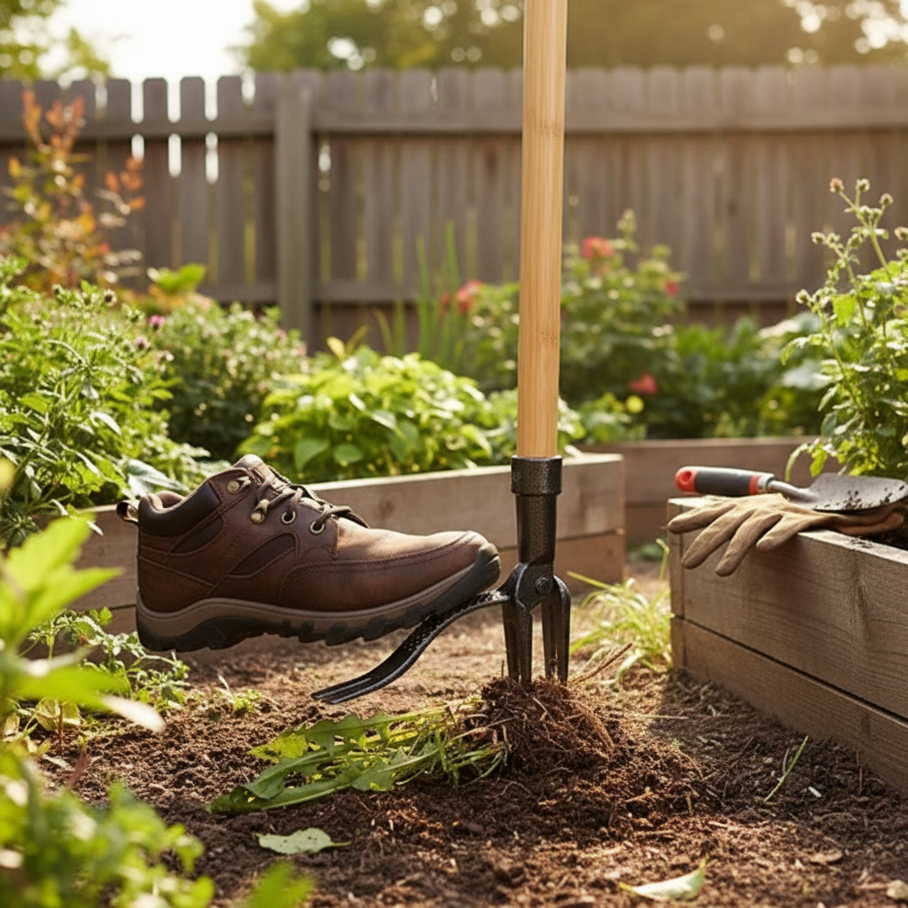 Standing Weed Puller Tool - No Bending Required