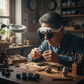 Head Magnifier with LED Light & 8 Interchangeable Lenses
