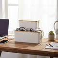 Cable Organizer Box - Wire Storage Solution